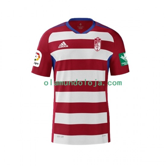 Camisola Granada Homem Equipamento Primeiro 2022-2023 Manga Curta